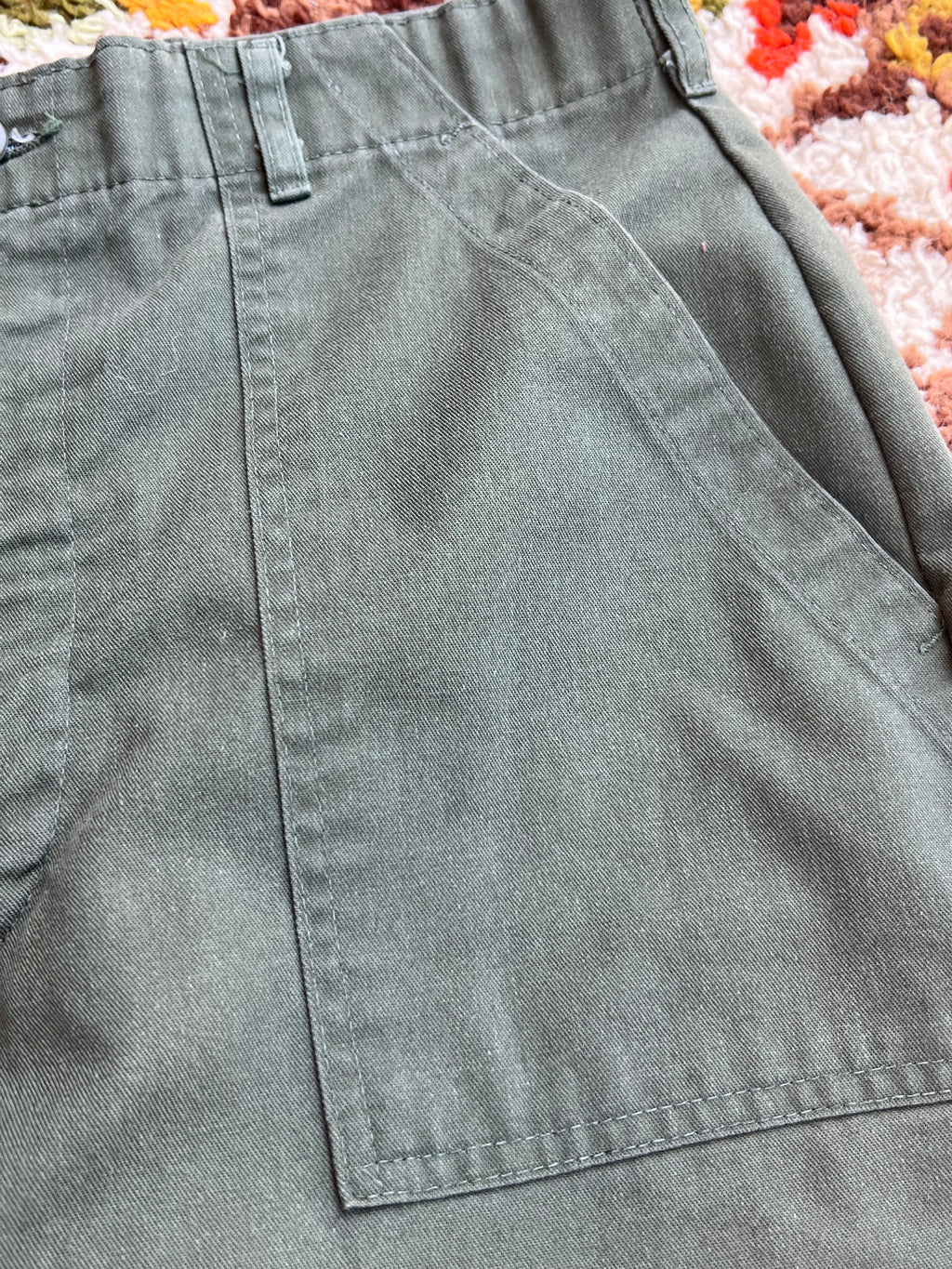 Vintage 1970s OG-507s Green Cargo Pants Size 30- POST VIETNAM WAR