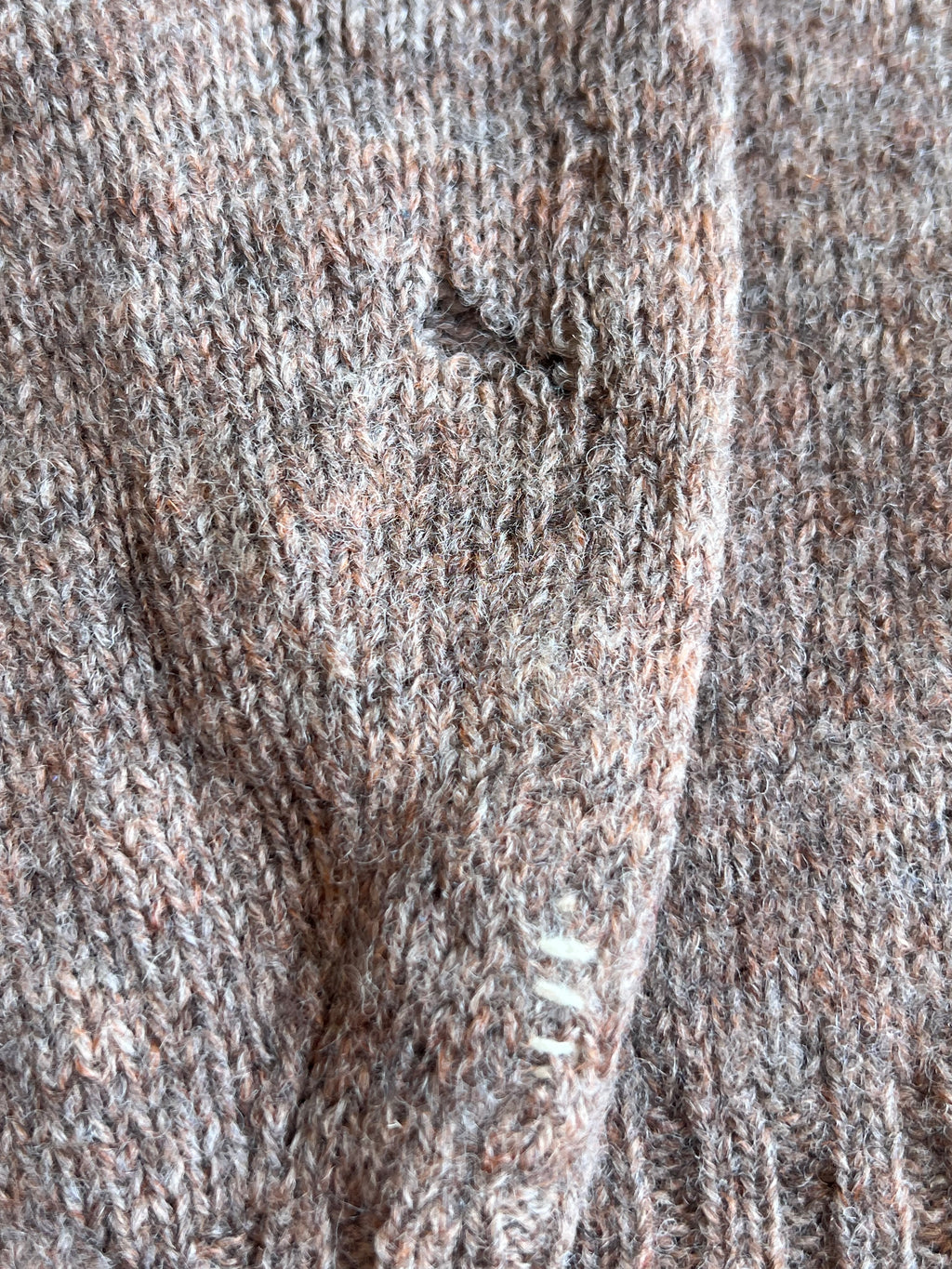 Vintage 1970s Brooks Brothers Brown Wool Sweater Size M- MADE IN SCOTLAND