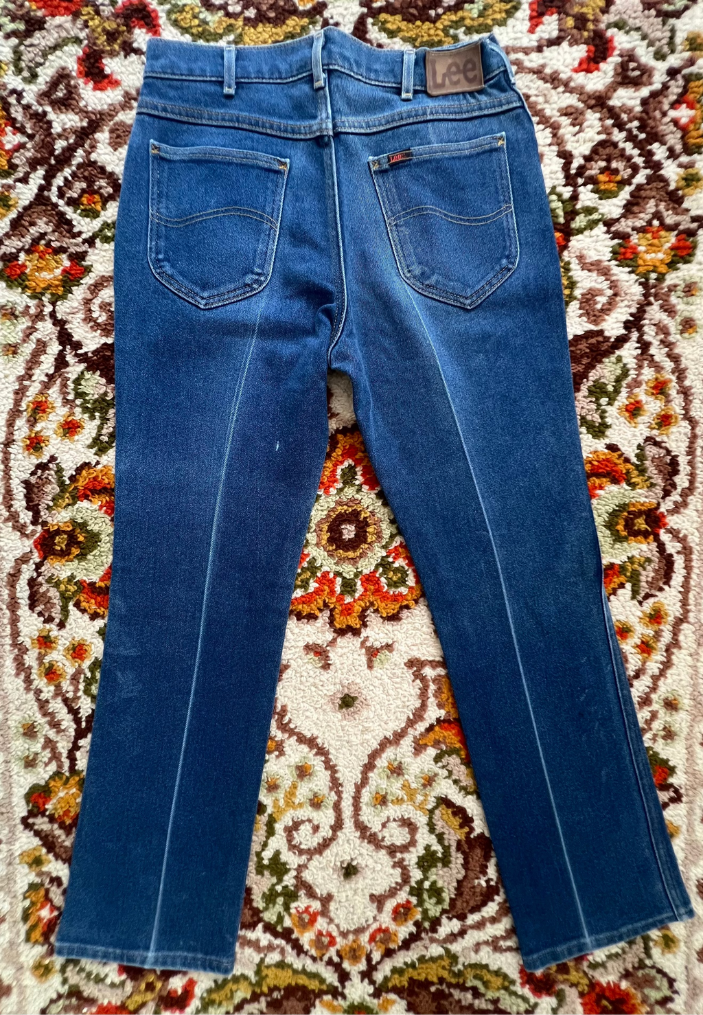 '80s-'90s Lee Riders Vintage Medium Wash Boot-Cut Jeans