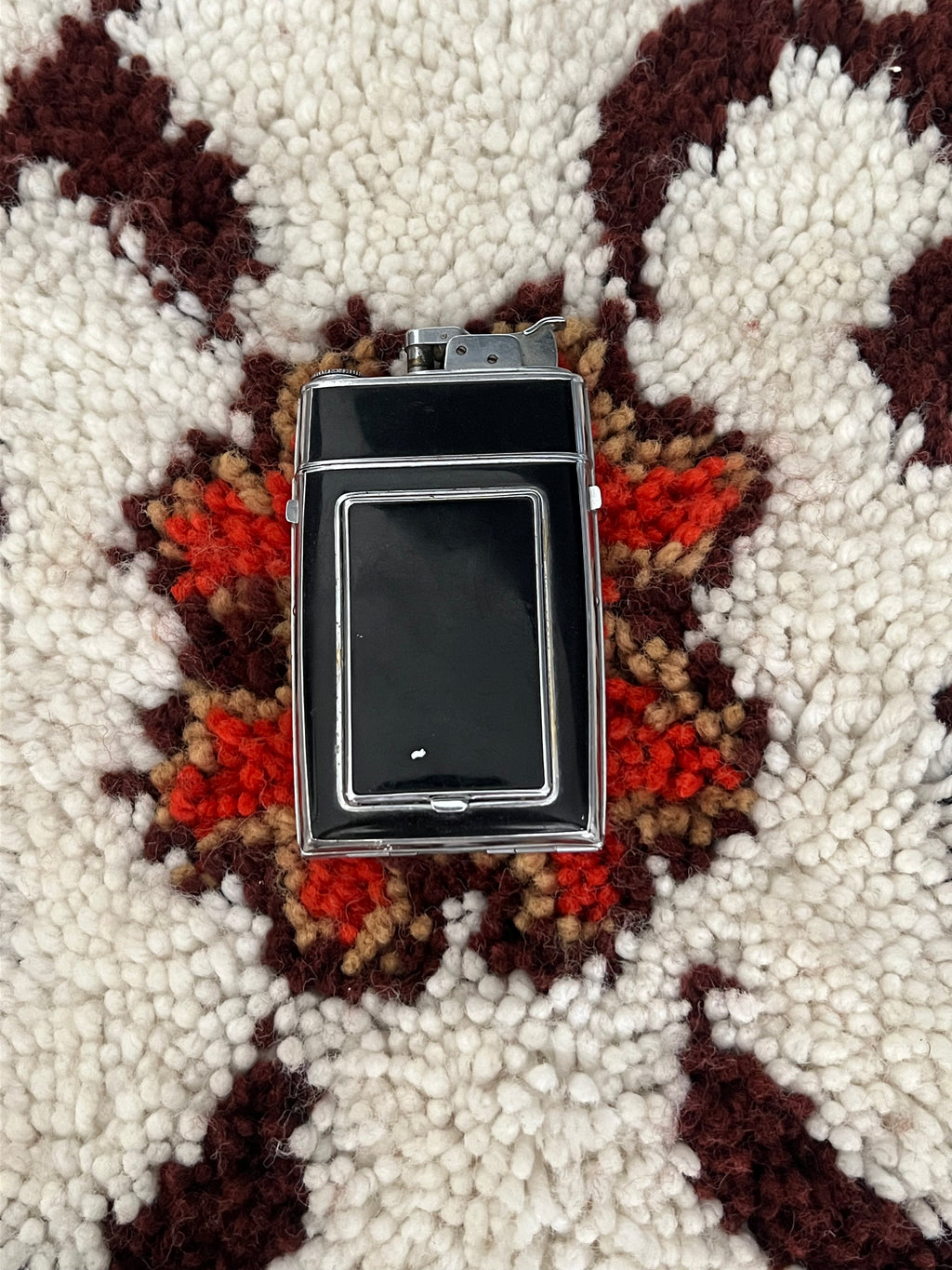 Vintage 1950s-1960s Evans Triggerlite Compact Lighter – Cigarette Case Vanity Combo, Made in USA