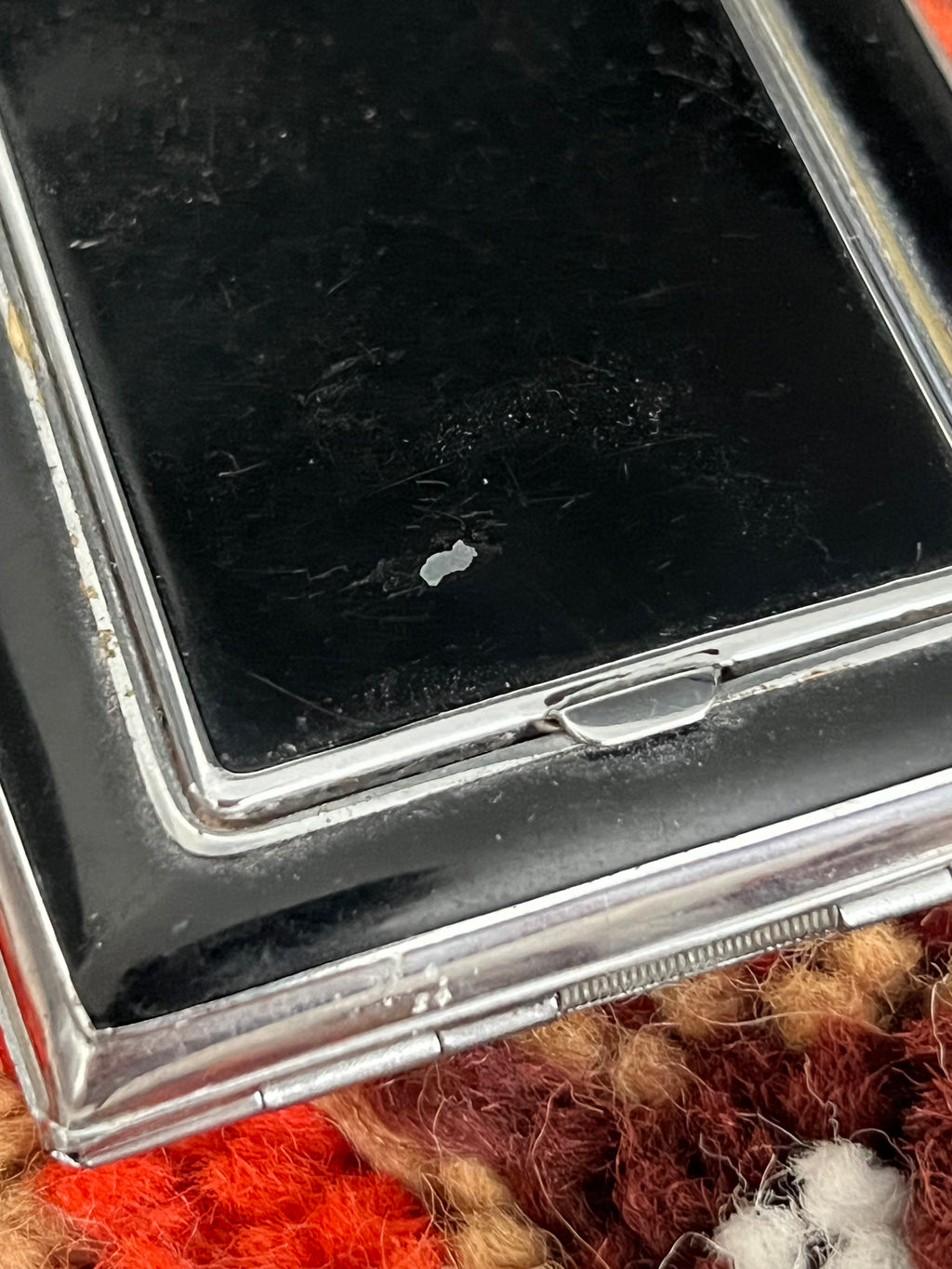 Vintage 1950s-1960s Evans Triggerlite Compact Lighter – Cigarette Case Vanity Combo, Made in USA