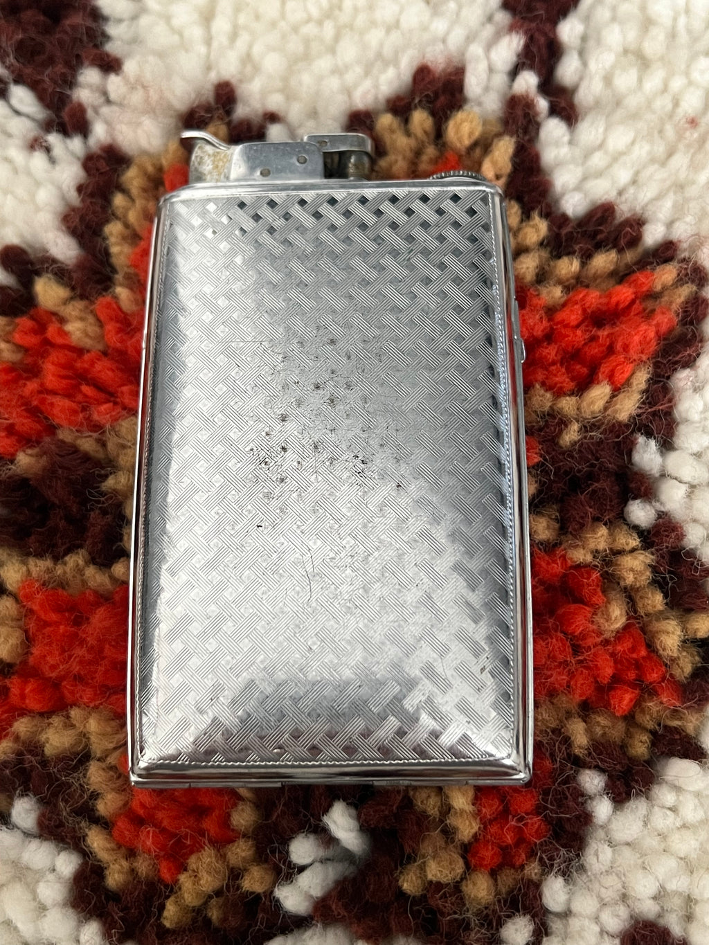 Vintage 1950s-1960s Evans Triggerlite Compact Lighter – Cigarette Case Vanity Combo, Made in USA