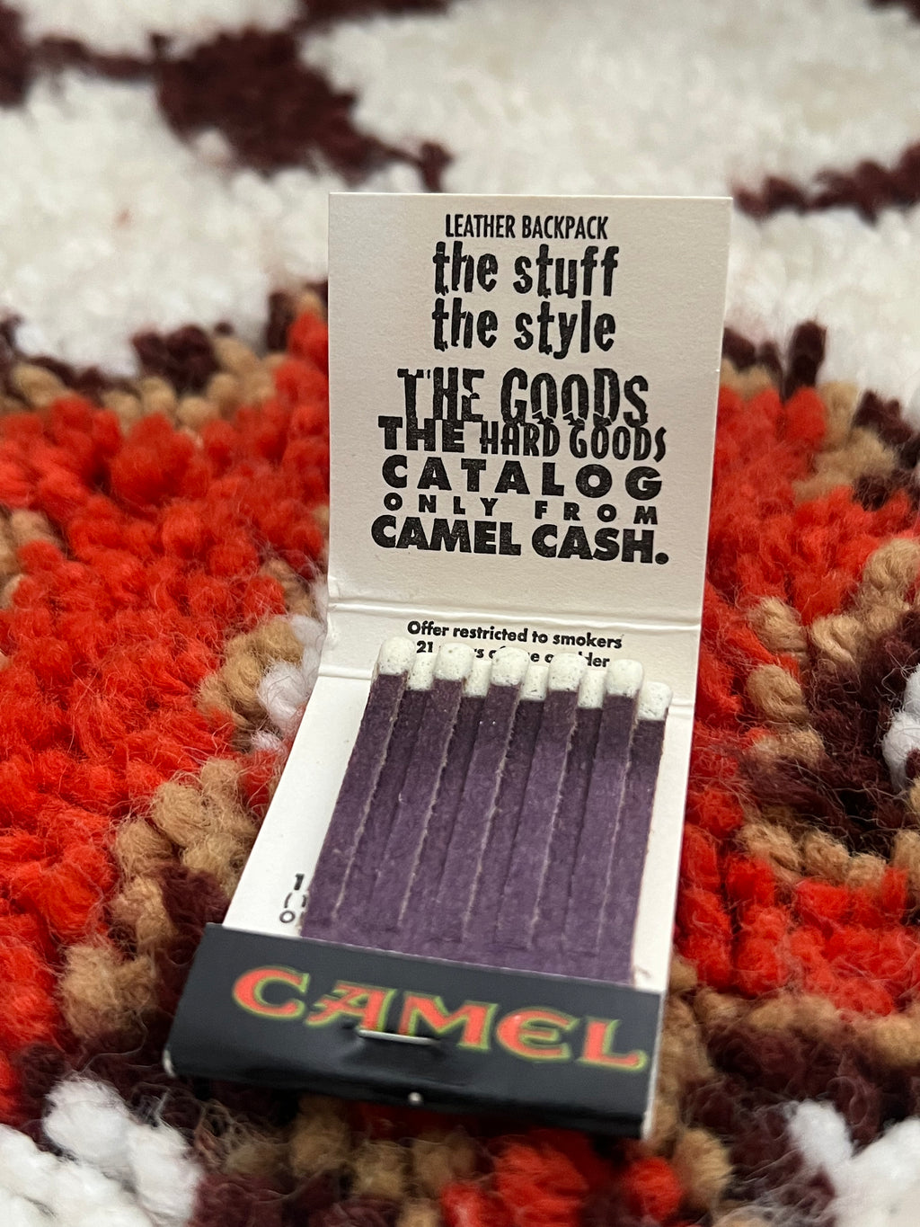 Vintage NOS 1990s Camel Matchbooks | Randomized Set Of 4