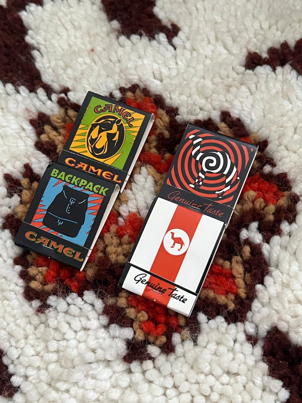 Vintage NOS 1990s Camel Matchbooks | Randomized Set Of 4