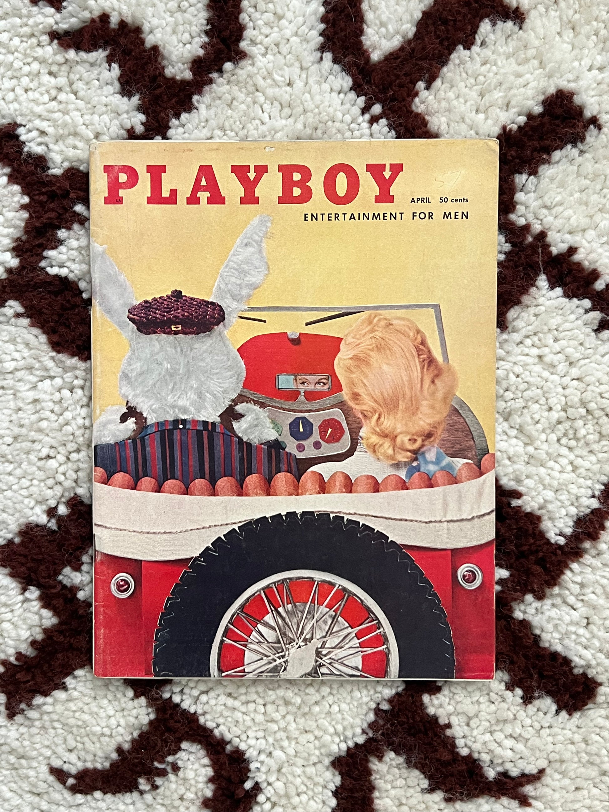 Vintage Playboy Magazine April 1957 | Original Collectible Magazine