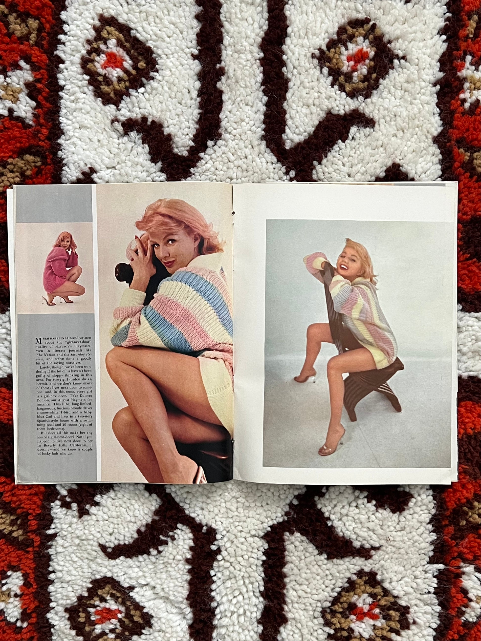 Vintage Playboy Magazine August 1956 | Original Collectible Magazine