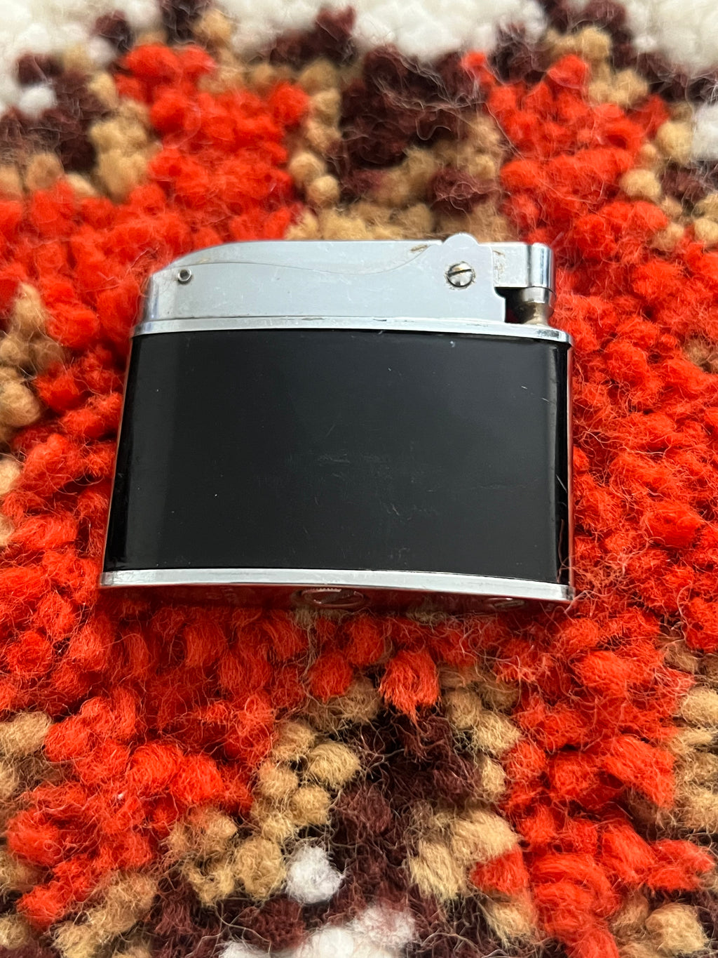 1960s Playboy Black/White Bunny Slim Advertising Lighter-MADE IN JAPAN