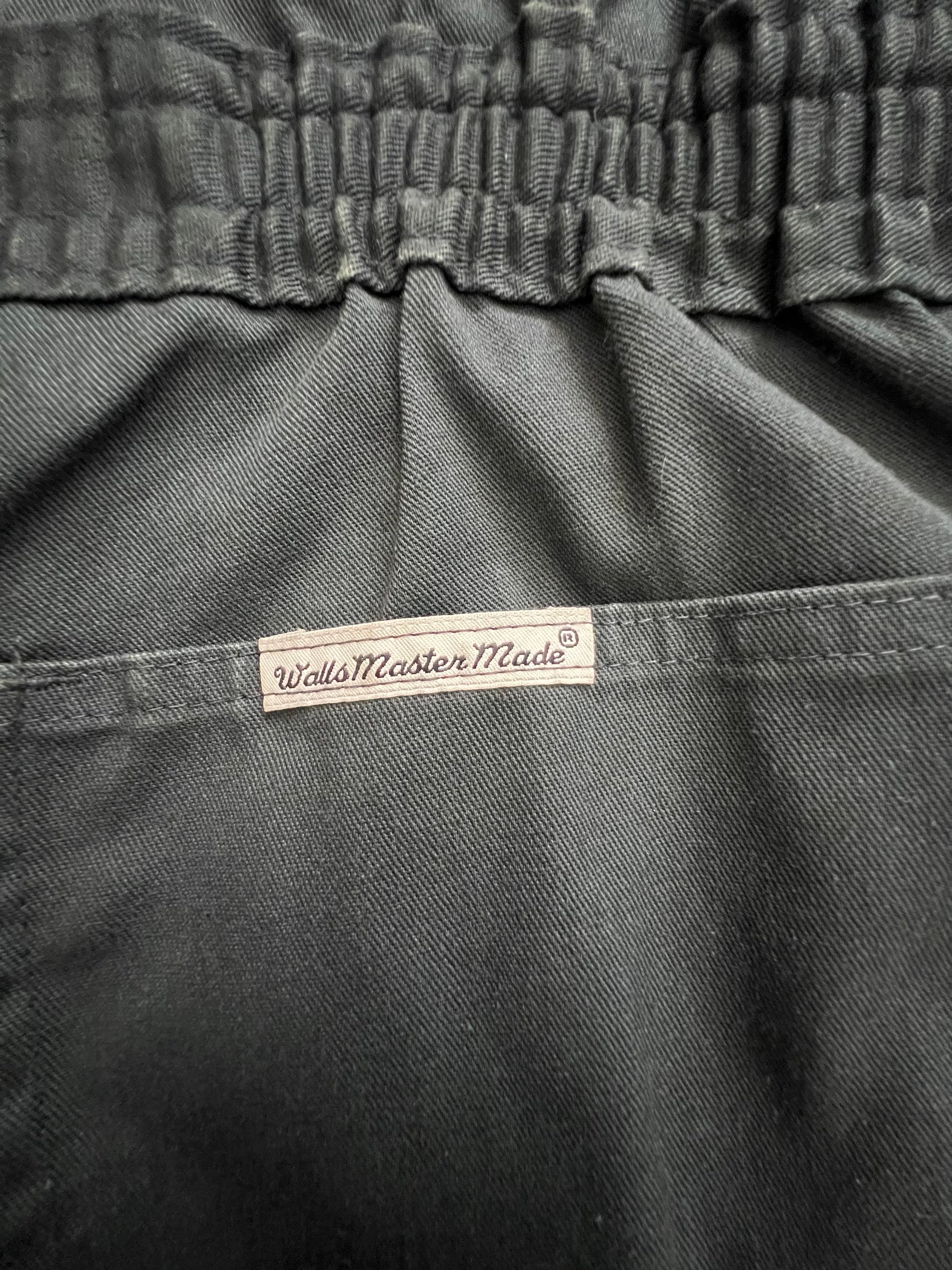 '70s-'80s Walls Vintage Green/Black Long Sleeve Jumpsuit 44