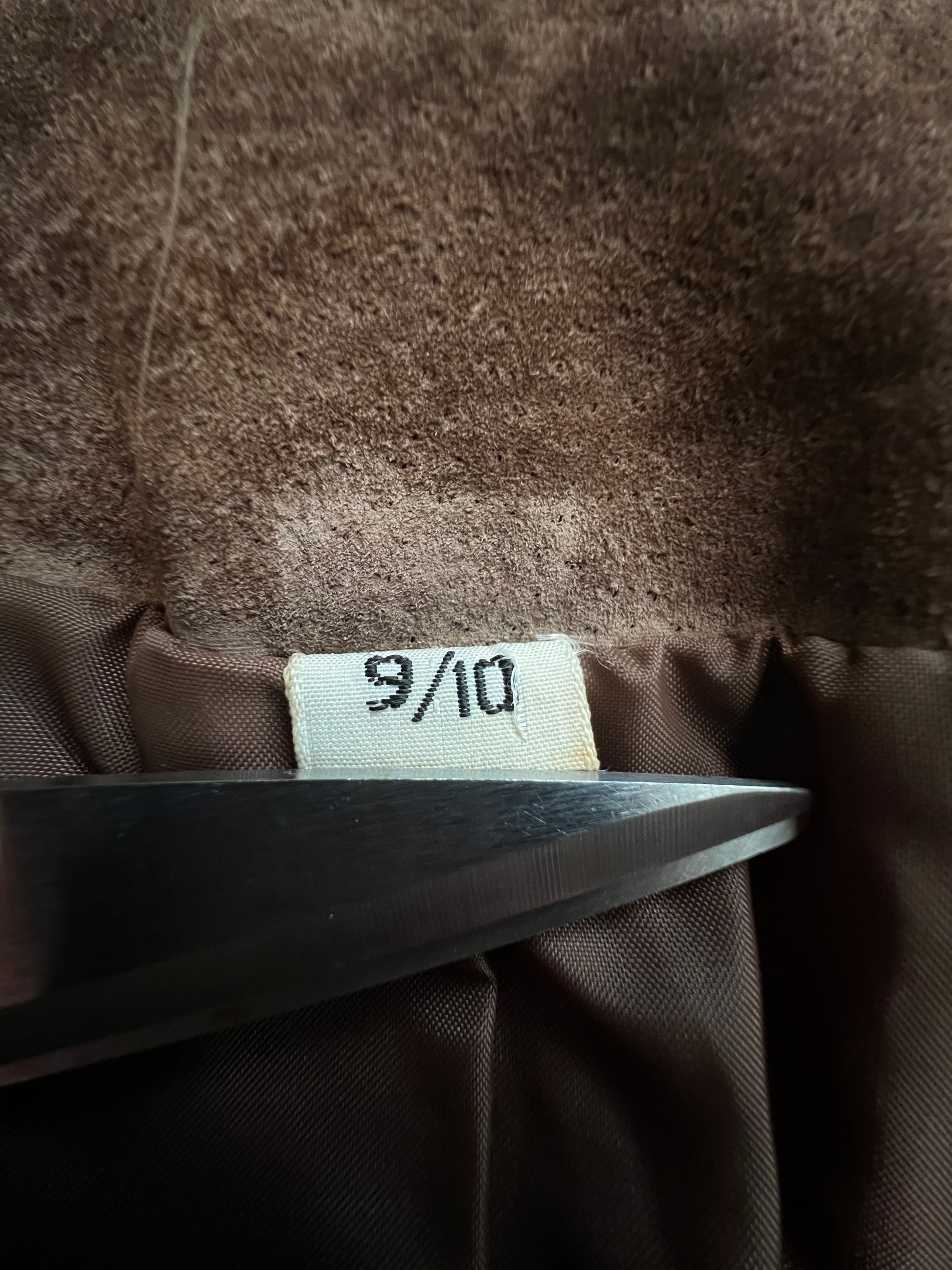 '70s Vintage '70s Brown Suede Button-Up Jacket M