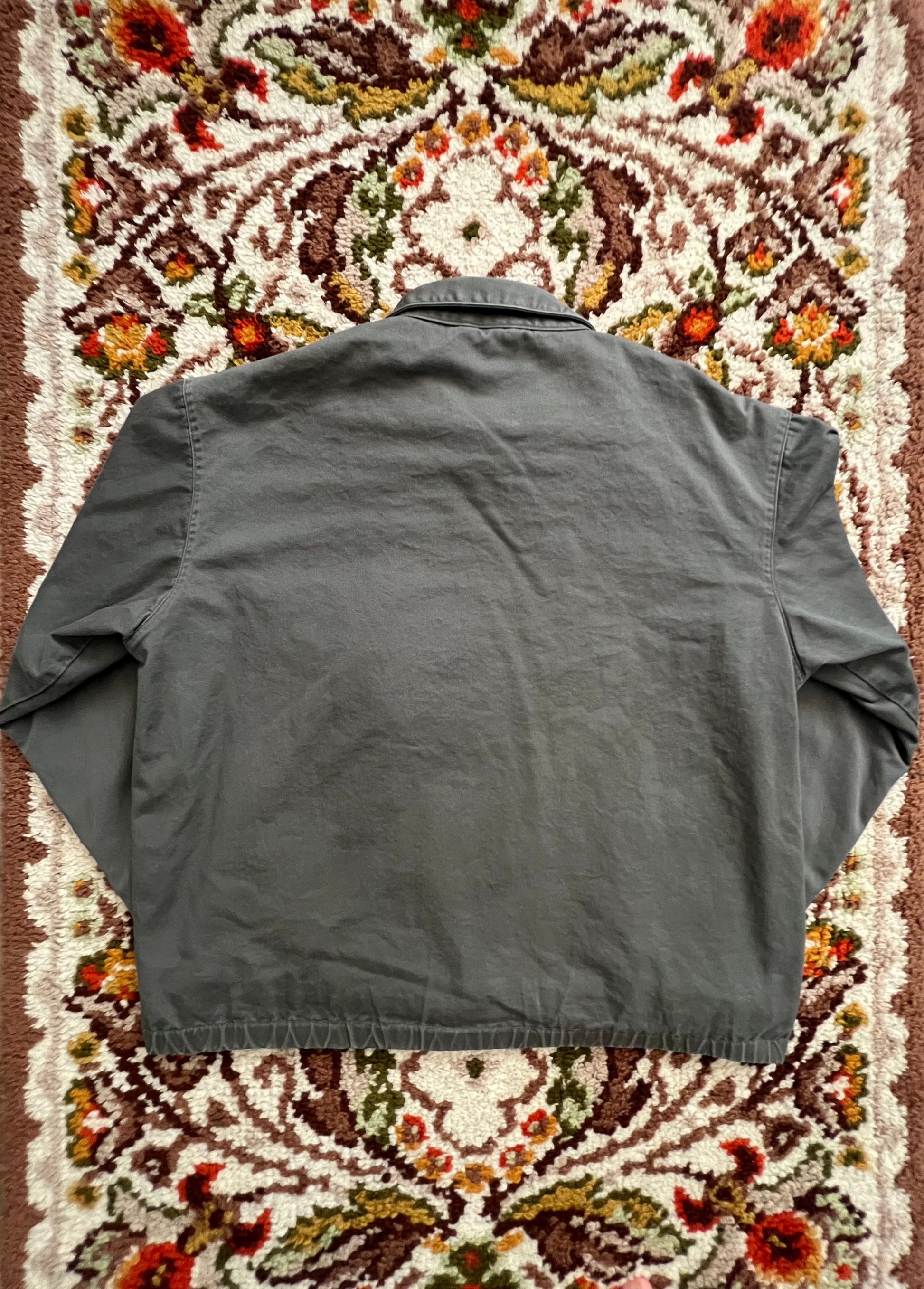 '90s Cambridge Vintage Green Flannel-Lined Jacket M