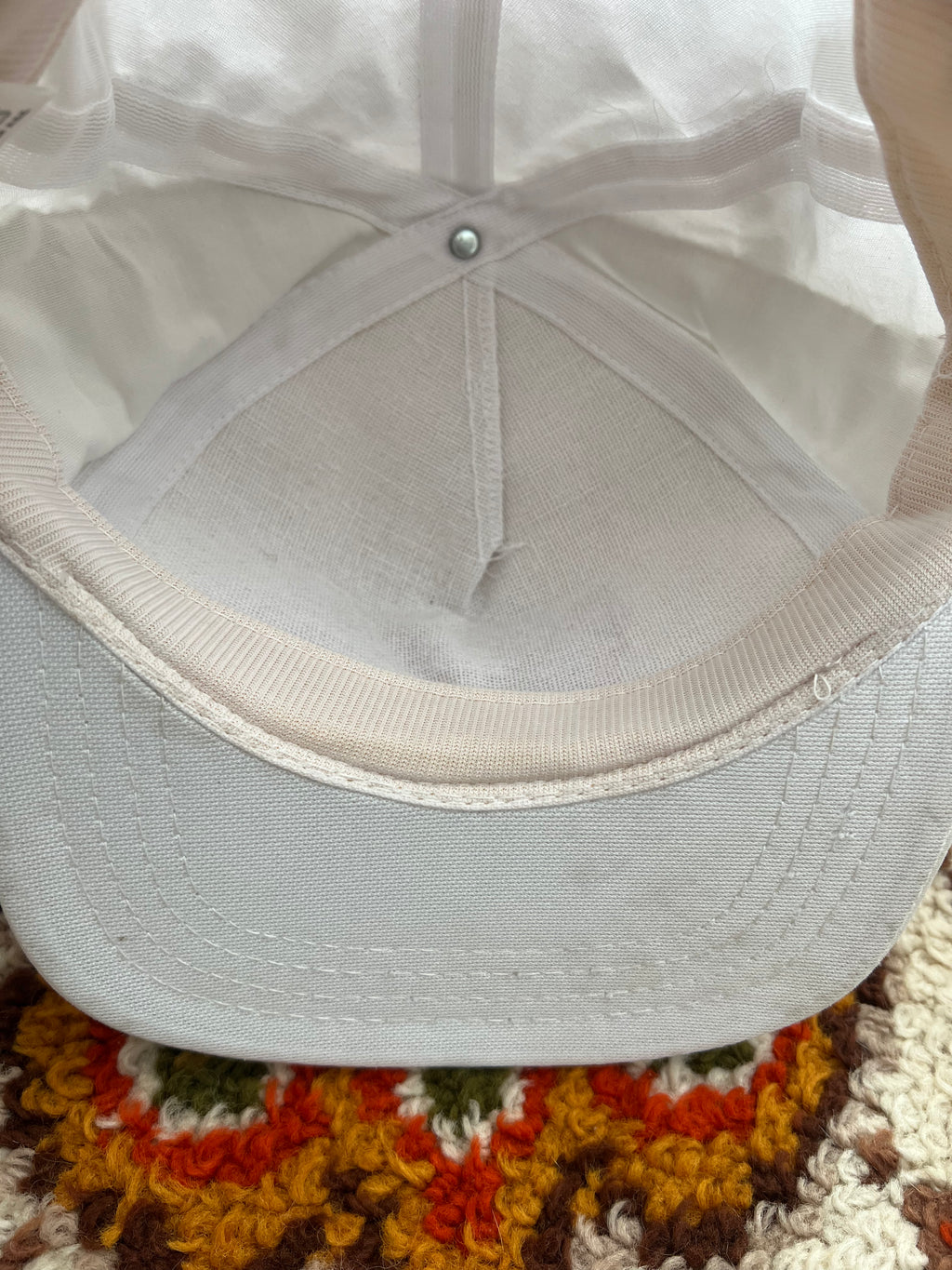 '80s RAN Vintage White KZEP Radio Snapback Hat