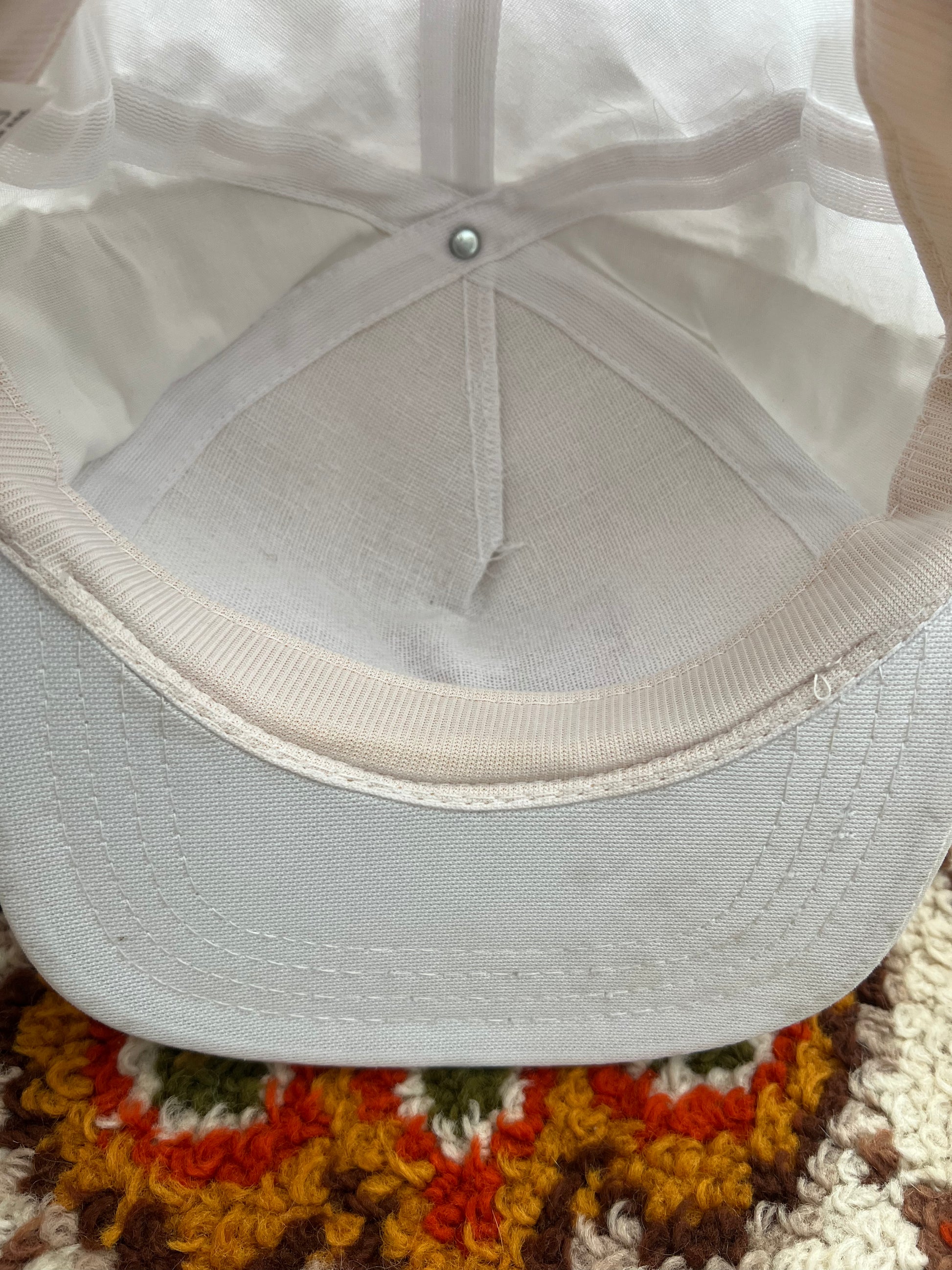 '80s RAN Vintage White KZEP Radio Snapback Hat