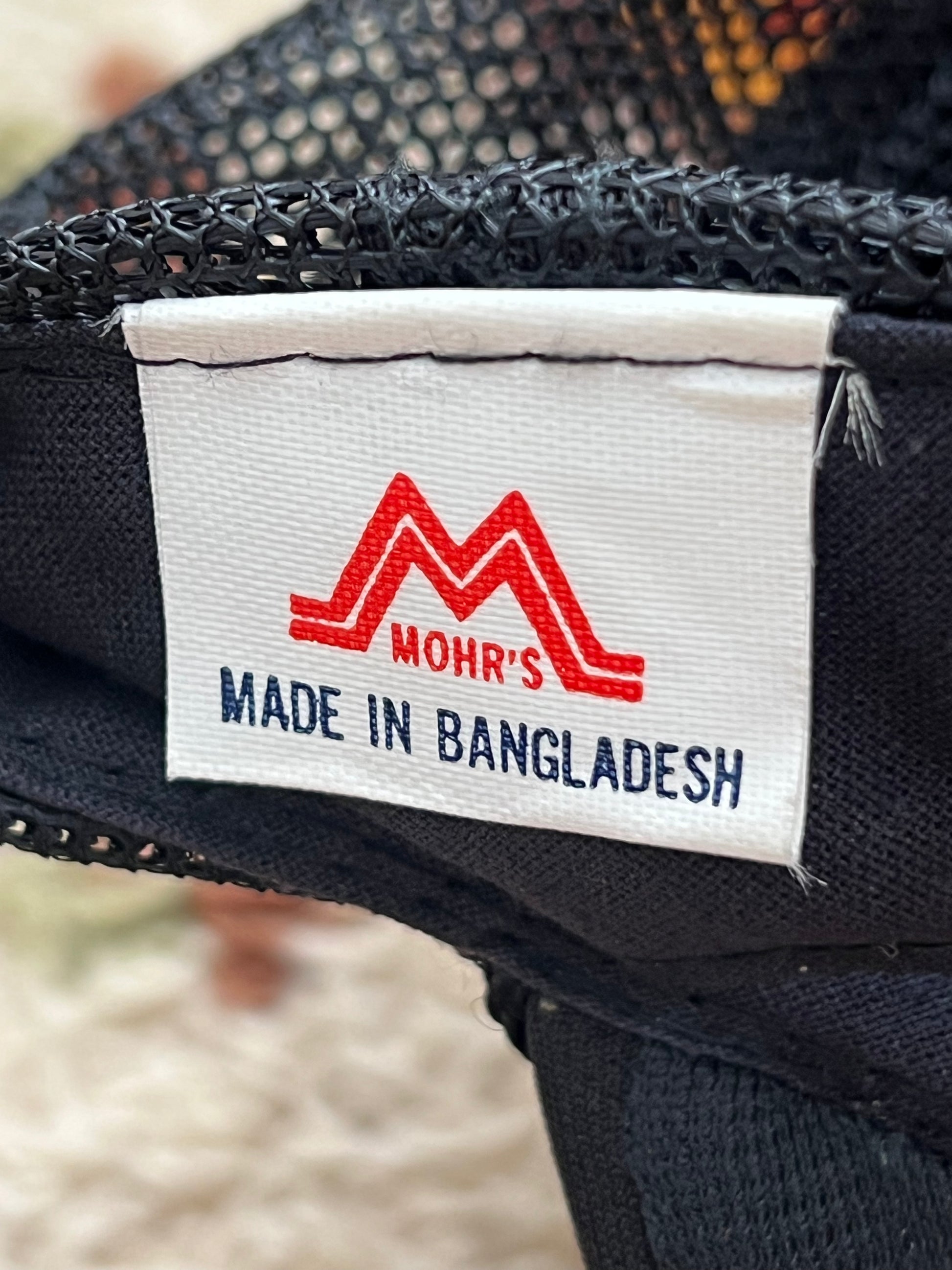 '90s Mohr's Vintage Black/White Watkin's Salvage Snapback Hat