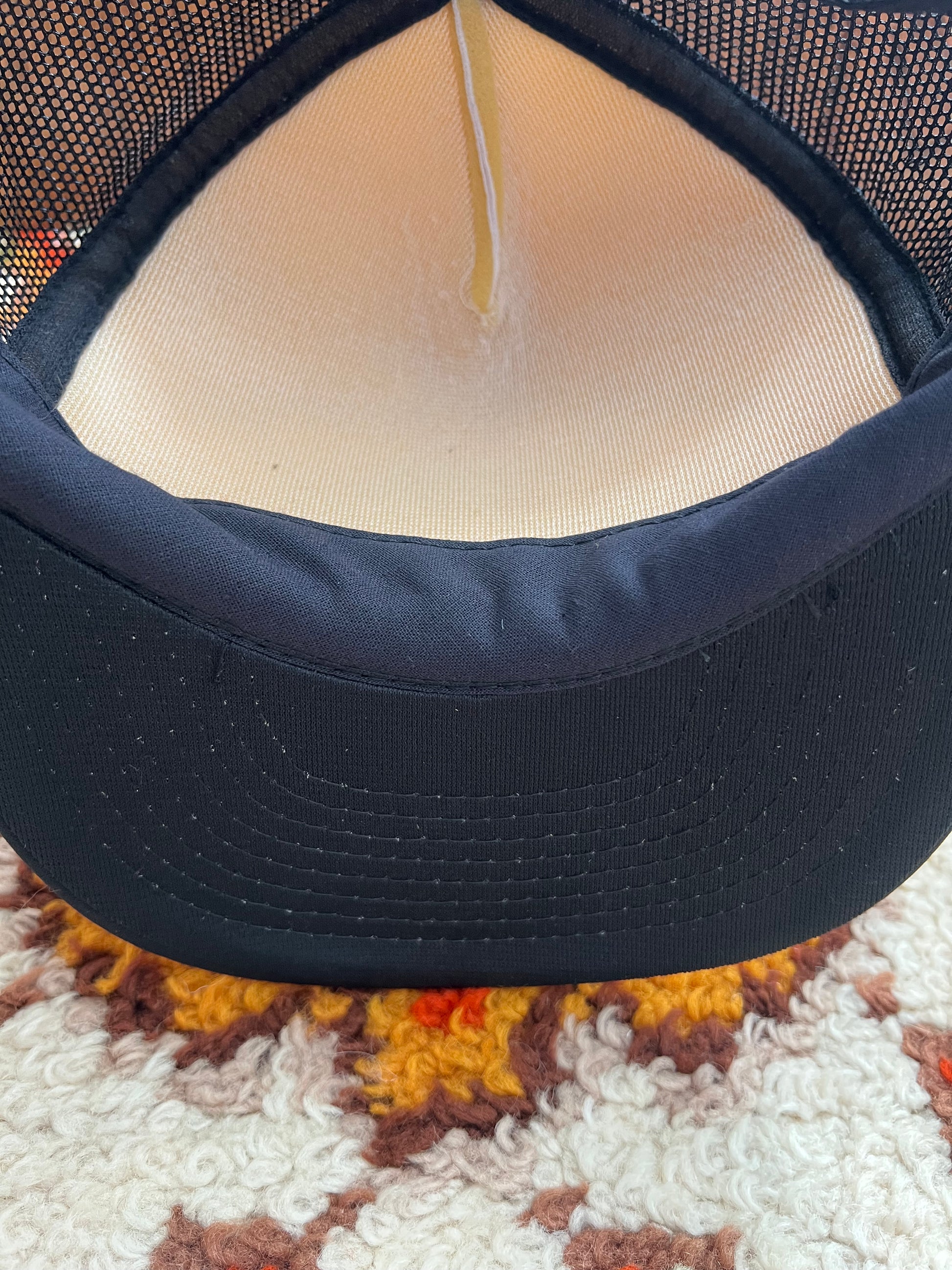 '90s Mohr's Vintage Black/White Watkin's Salvage Snapback Hat