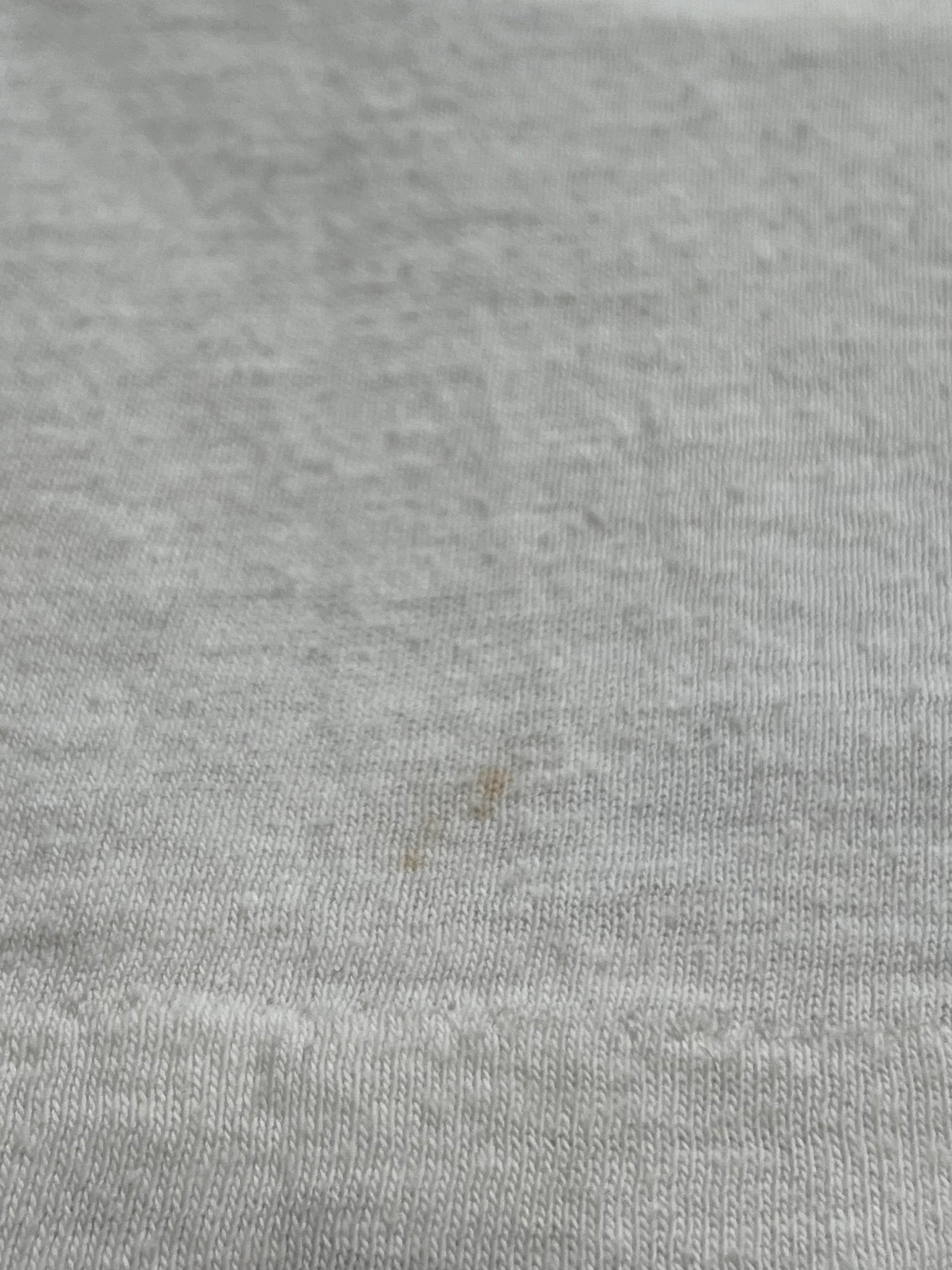 '80s Hanes Vintage White/Red St. John's Ringer T-shirt Made In USA S