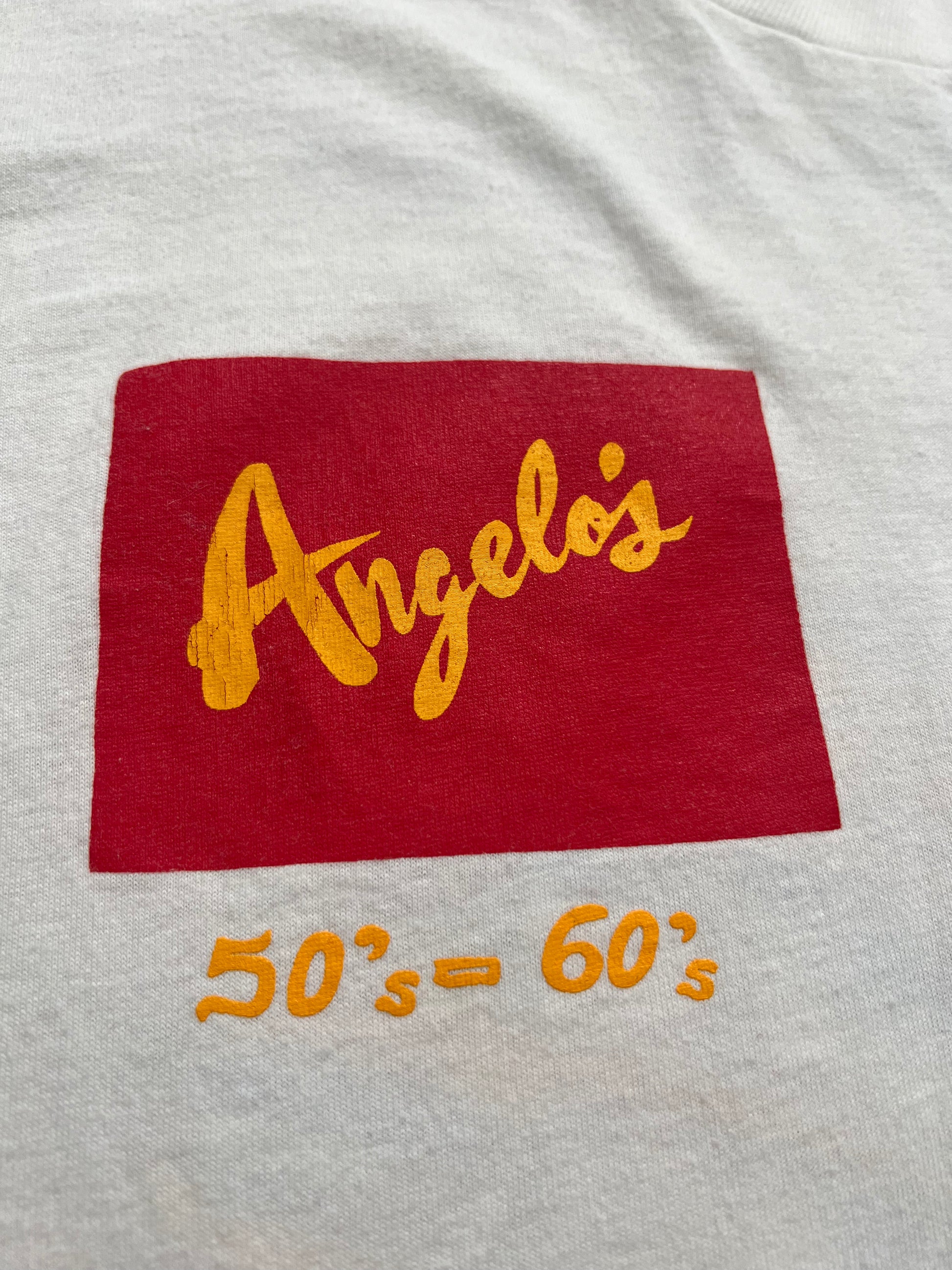 '90s Hanes Vintage White Chevy Car Graphic Short Sleeve TShirt XL