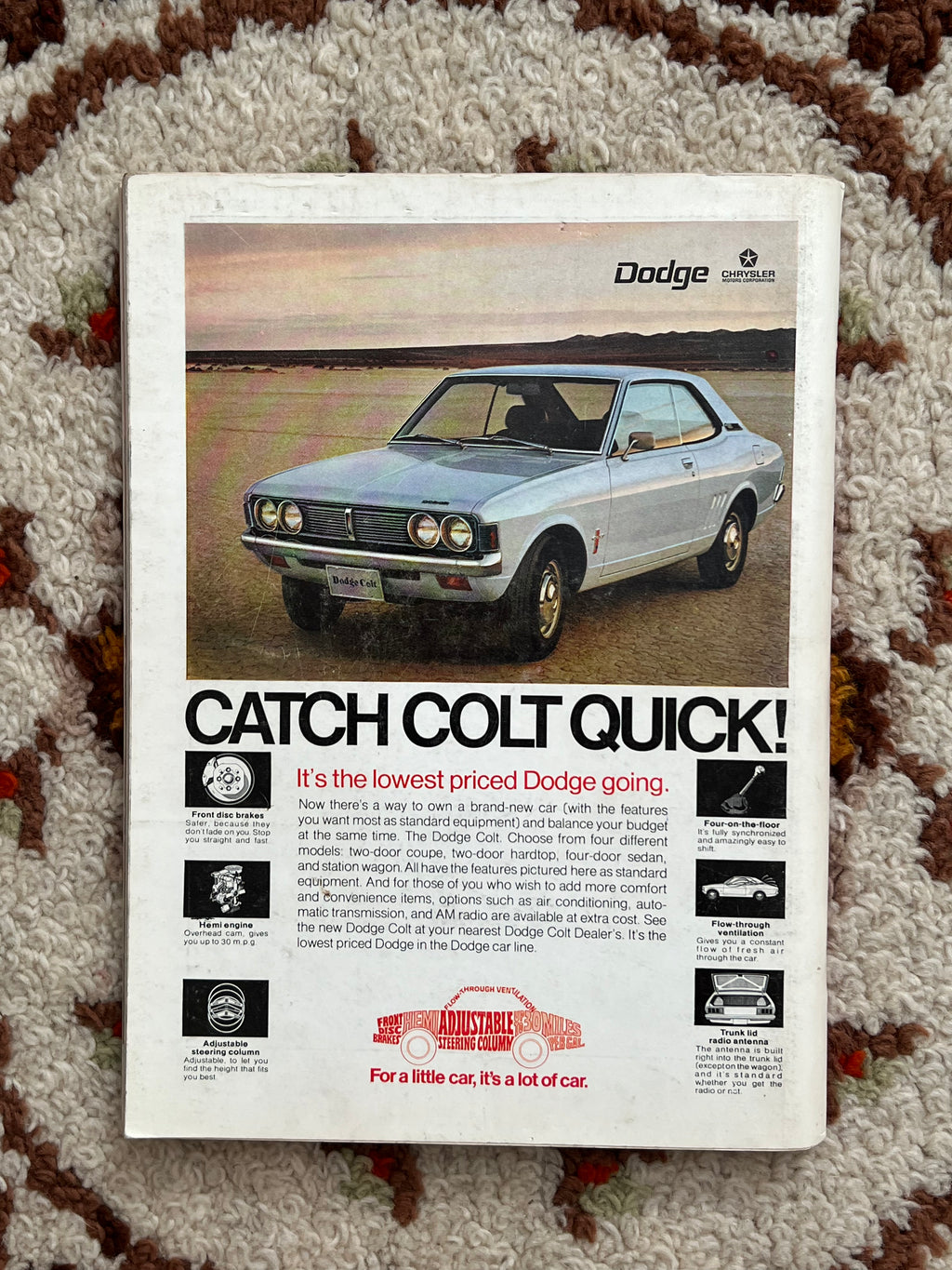 1971 Playboy Vintage December Issue Magazine