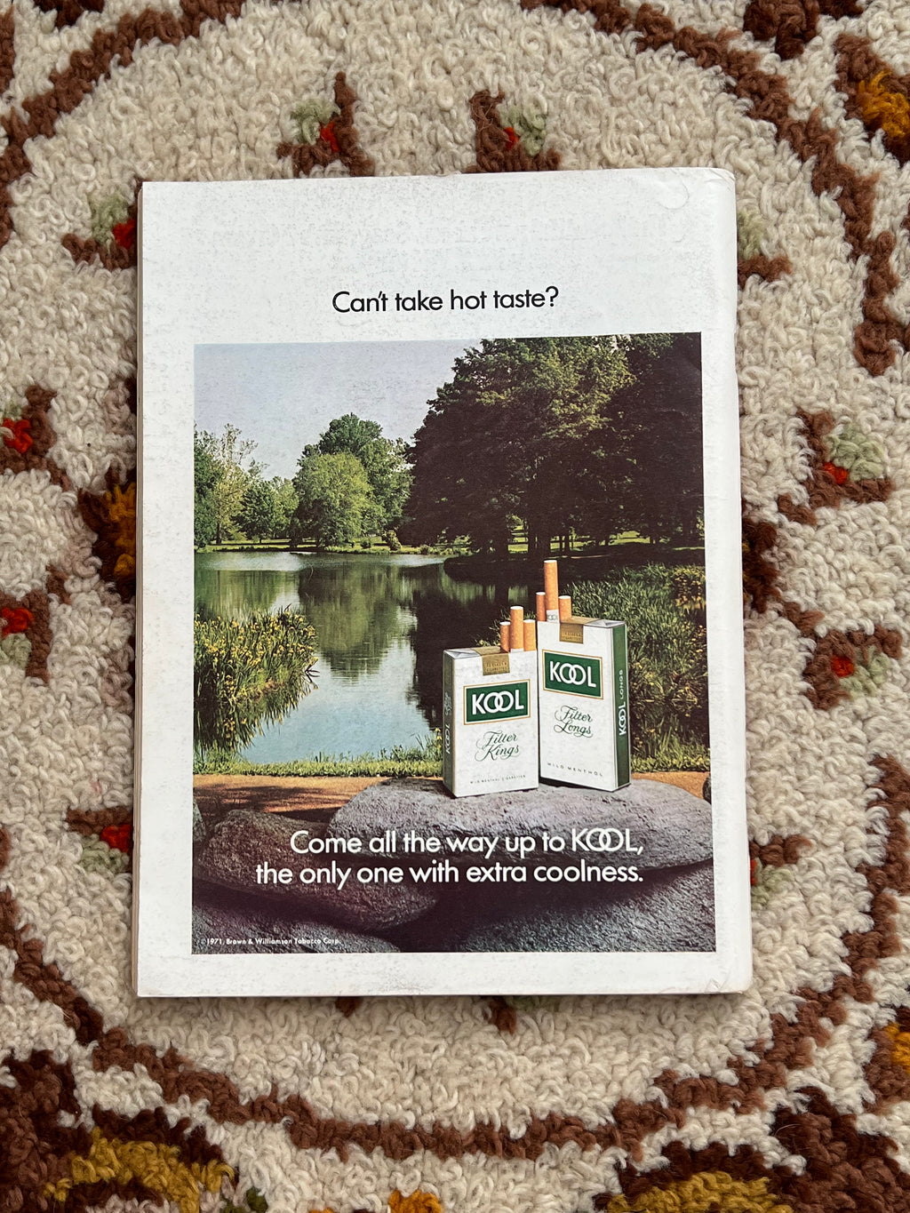 1971 Playboy Vintage March Issue Magazine