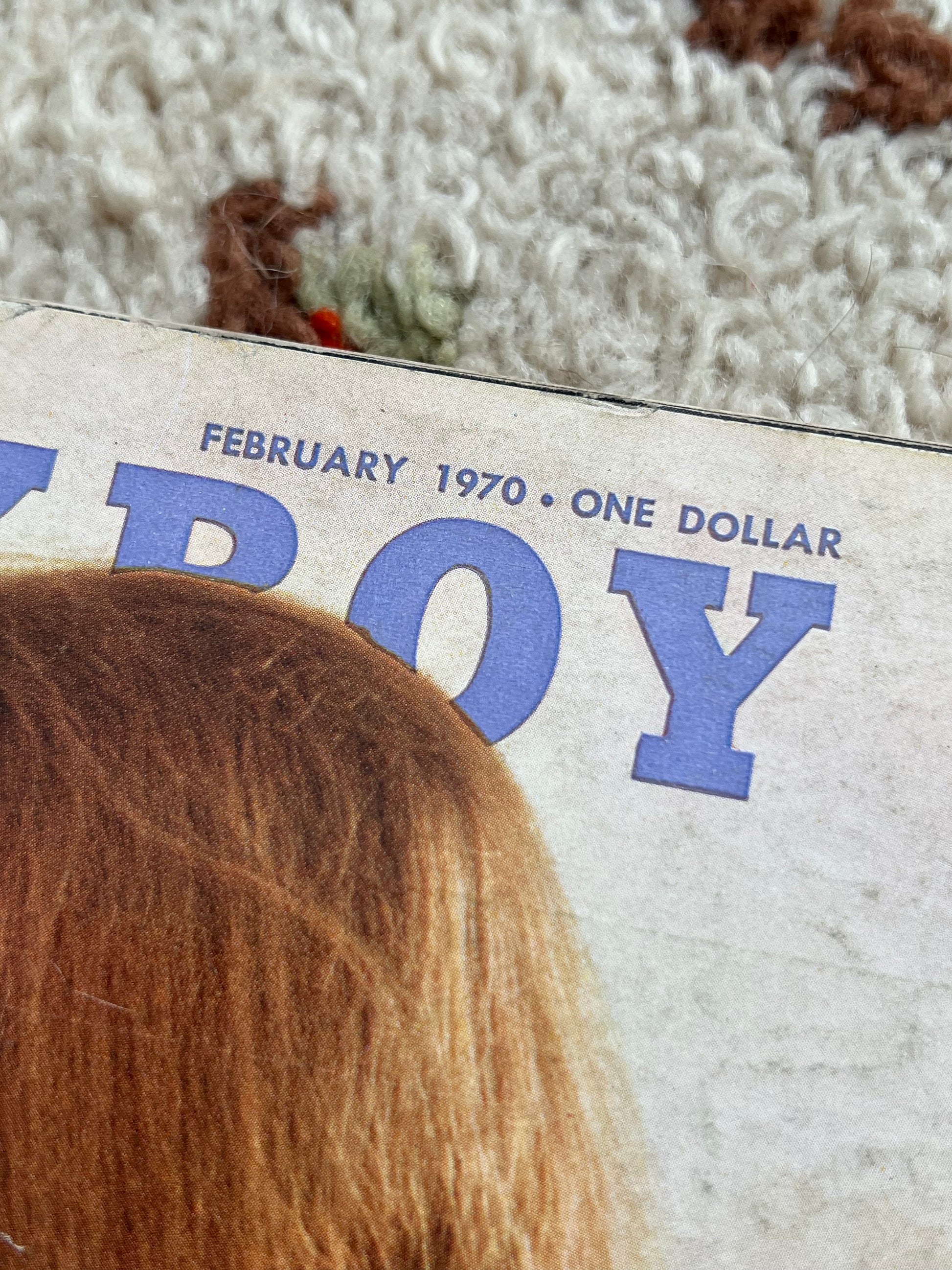 1970 Playboy Vintage February Issue Magazine