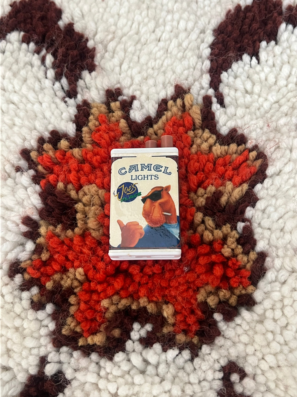 Vintage 1990s Camel Joe Striker Lighter JOE – Zippo Fluid Refillable NOS Promo