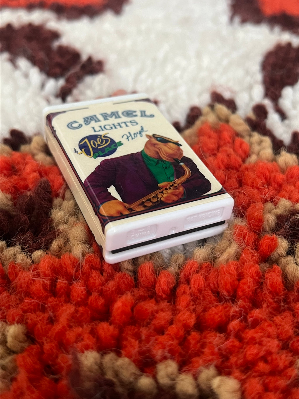Vintage 1990s Camel Joe Striker Lighter FLOYD – Zippo Fluid Refillable NOS Promotional Collectible