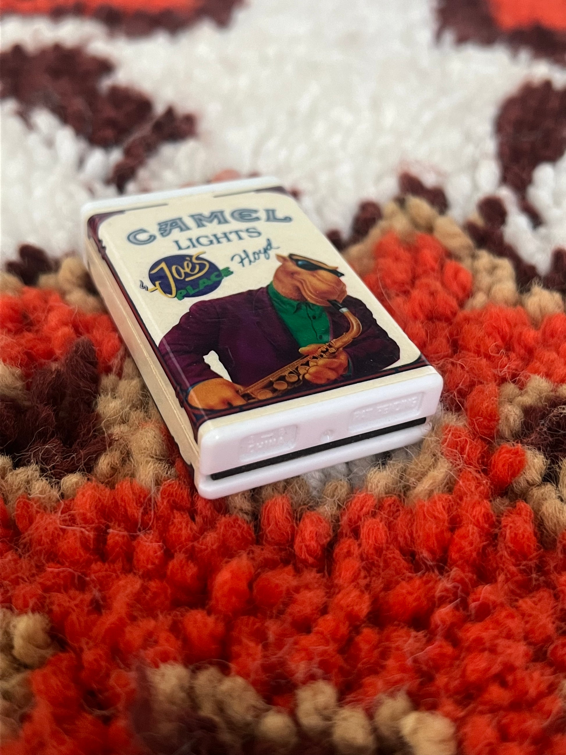 Vintage 1990s Camel Joe Striker Lighter FLOYD – Zippo Fluid Refillable NOS Promotional Collectible